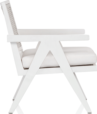 St Vincent Outdoor Lounge Chair - White St Vincent Outdoor Lounge Chair - White