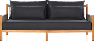 Architect Outdoor Sofa - Black/Natural Architect Outdoor Sofa - Black/Natural