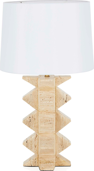 Otto Table Lamp - Travertine Otto Table Lamp - Travertine