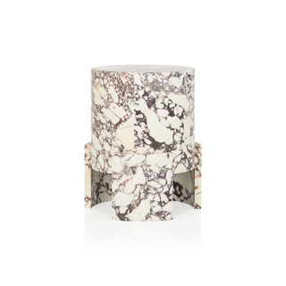 Tribeca Marble Side Table - Calacatta Tribeca Marble Side Table - Calacatta