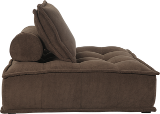 Element Lounge Chair – Dark Brown Ribbed - Chair Element Lounge Chair – Dark Brown Ribbed - Chair