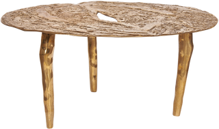 Pamuk Coffee Table – Gold - Coffee Table Pamuk Coffee Table – Gold - Coffee Table