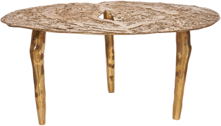 Pamuk Coffee Table – Gold - Coffee Table Pamuk Coffee Table – Gold - Coffee Table