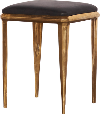 Fiona Brass Stool - Stool Fiona Brass Stool - Stool