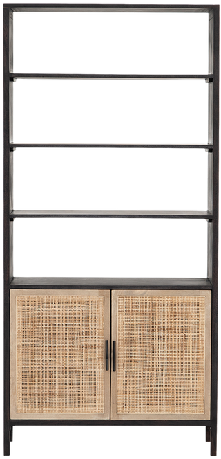 Aline Bookshelf - Black Wash - Bookcase Aline Bookshelf - Black Wash - Bookcase