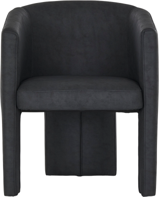 Phoenix Dining Chair – Black Vegan Leather - Dining Chair Phoenix Dining Chair – Black Vegan Leather - Dining Chair