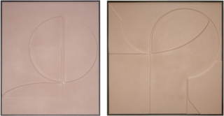 Naves Dimensional Art - Pair - Wall Art Naves Dimensional Art - Pair - Wall Art