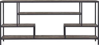 Odessa Low Console  -  Aged Oak