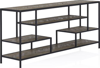 Odessa Low Console  -  Aged Oak