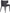 Melrose Dining Chair  -  Black