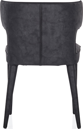 Melrose Dining Chair  -  Black
