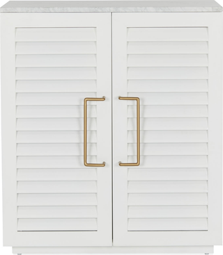 Miami Bar Cabinet with Marble Top