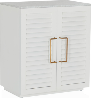 Miami Bar Cabinet with Marble Top