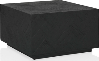 Odessa Coffee Table  -  Drifted Matte Black