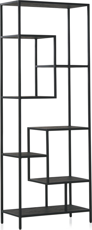 Odessa Shelving Unit  -  Drifted Matte Black