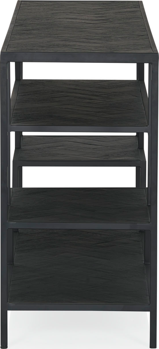 Odessa Low Console  -  Drifted Matte Black