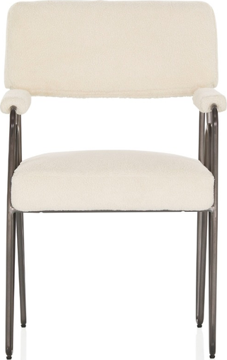 Lydia Dining Chair  -  White
