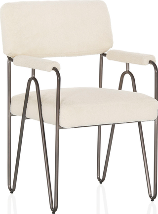 Lydia Dining Chair  -  White
