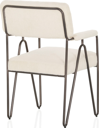 Lydia Dining Chair  -  White