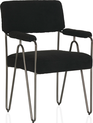 Lydia Occasional Chair  -  Black