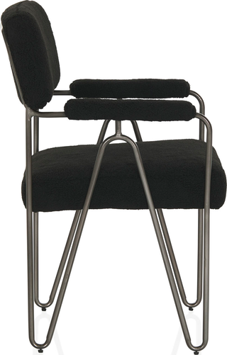 Lydia Occasional Chair  -  Black