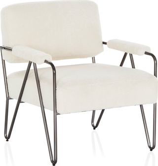 Lydia Occasional Chair  -  White