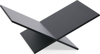 Black Lucite Book Stand