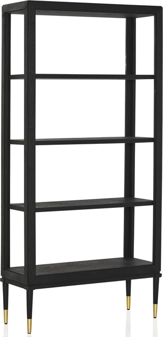 Maurice Shelving Unit  -  Drifted Matte Black