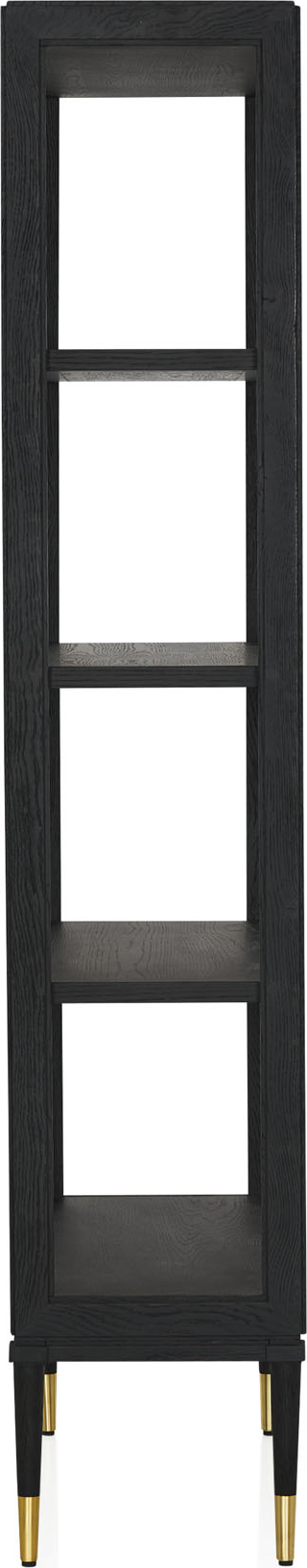 Maurice Shelving Unit  -  Drifted Matte Black