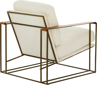 Oryan Occasional Chair  - Boucle White