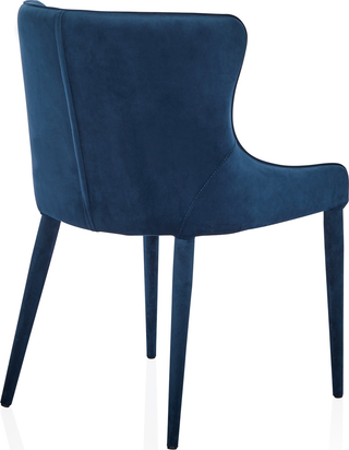 Markson Dining Chair  -  Teal Velvet