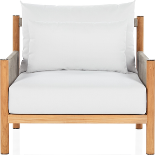 Architect Outdoor Lounge Chair  -  Natural