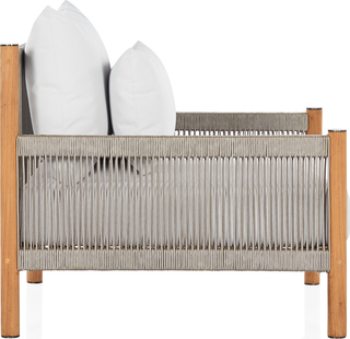 Architect Outdoor Lounge Chair  -  Natural