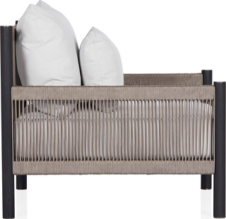 Architect Outdoor Lounge Chair  -  Grey/Black