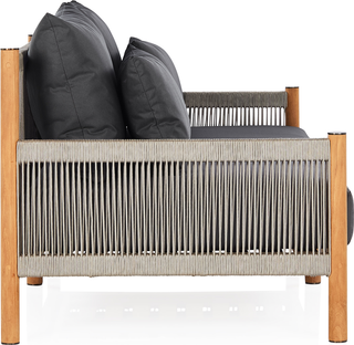 Architect Outdoor Sofa  -  Black/Natural