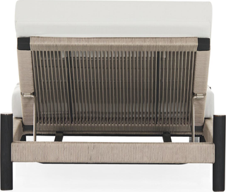 Architect Outdoor Sunlounge  -  Black/Grey