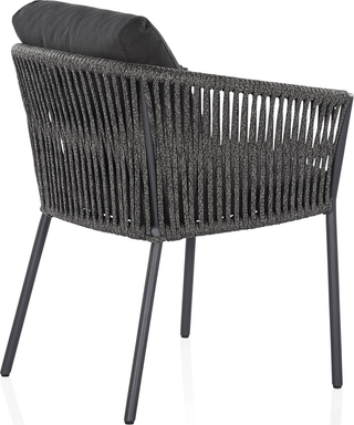 Catalina Outdoor Dining Chair  -  Charcoal