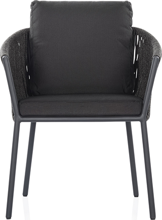 Catalina Outdoor Dining Chair  -  Charcoal