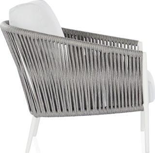 Catalina Outdoor Lounge Chair  -  Light Grey
