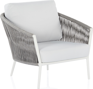 Catalina Outdoor Lounge Chair  -  Light Grey