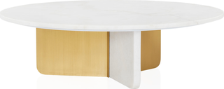 Como Marble Coffee Table  -  Large