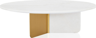 Como Marble Coffee Table  -  Large