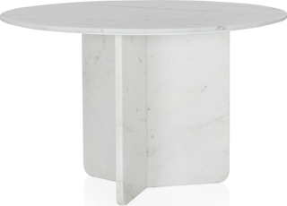 Como Marble Round Dining Table  -  48