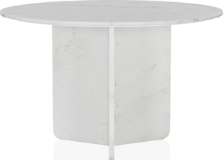 Como Marble Round Dining Table  -  48