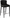 Markson Kitchen Stool  -  Black Upholstered
