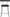 Cooper Kitchen Stool  -  Black