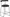 Cooper Kitchen Stool  -  Black