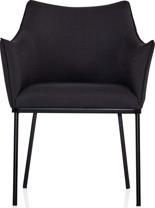 St James Dining Chair  - Black Fabric