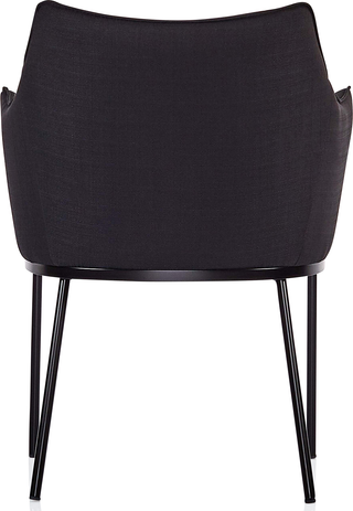 St James Dining Chair  - Black Fabric