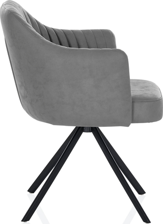 Alonzo Desk Chair  -  Grey